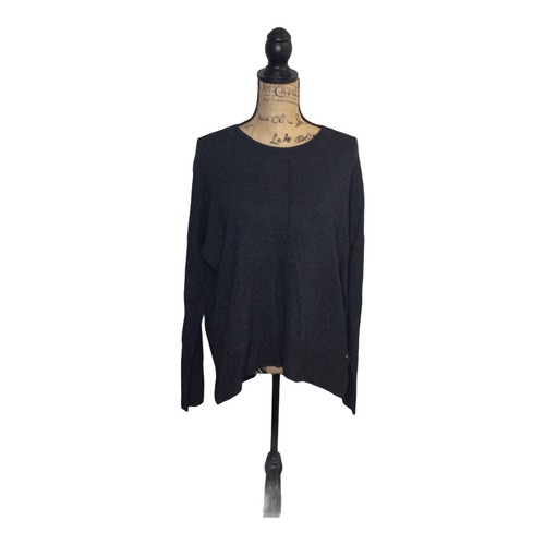 LOGG Label of Graded Goods Womens Top Medium Dark Gray (3643) - Picture 2 of 7
