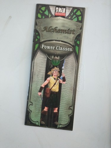 Alchemist Power Classes D20 Mongoose NEW character vintage D&D booklet - Picture 1 of 2