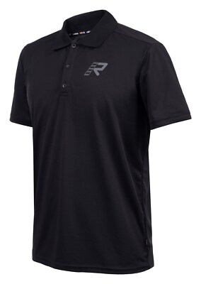 Rukka R-Teampolo Herren Funktionsshirt Polo schwarz