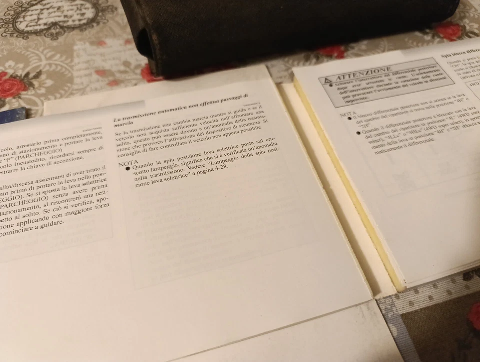 MANUALE USO E MANUTENZIONE MITSUBISHI L 200 2007 Completo  - Immagine 3 di 4