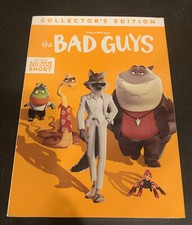 The Bad Guys (DVD, 2022, Dreamworks) Collectors Edition Movie Slipcover Film