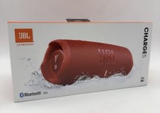 JBL Charge 5 Portable Waterproof Bluetooth Speaker - Red