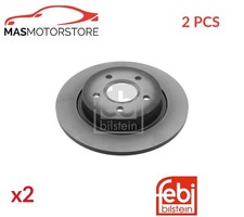 BREMSSCHEIBEN SATZ PAAR HINTEN FEBI BILSTEIN 24620 2PCS P FÜR VOLVO S40 II,V50