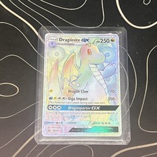 Pokemon Sun and Moon Black Star Promo DRAGONITE GX Secret Rainbow Rare #SM156 on eBay