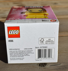 LEGO BRICK HEADZ 41595 BELLE 11 BEAUTY & THE BEAST DISNEY 139 PCS NEW SEALED B17