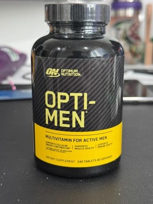 Opti-Men 240pcs- Daily Men s Nutrition, Promote Metabolism, Immune Boost