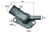 Behr Thermostat KüHlmittel TI 64 87D FüR Dedra UNO Tempra Tipo Fiat Lancia 160