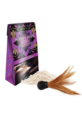 Kama Sutra Honey Dust Kissable Body Powder Raspberry Kiss 1oz