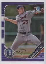 2019 Bowman Chrome Prospects Purple Refractor 236/250 Beau Burrows #BCP-26 s3g