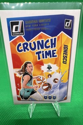 2025 Panini Donruss WNBA - Crunch Time Sabrina Ionescu #9 Press Proof
