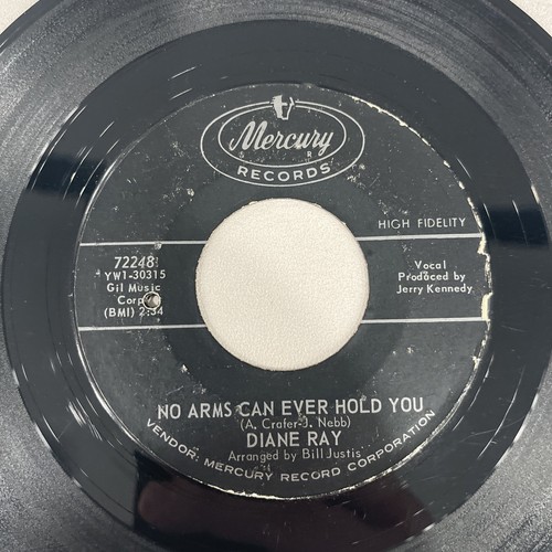 DIANE RAY - Tied Up With Mary - No Arms Can Ever Hold You - MERCURY * US 45 U/min - Bild 7 von 10