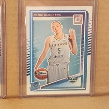 Paige Bueckers 2025 Donruss WBA Rated Rookie Card Dallas Wings
