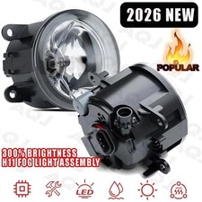 Front Bumper Clear Lens Halogen Fog Light Driving Lamp Fit Ford Focus 2008-2014