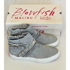 NIB Blowfish Kids Ankle Boots Gray Size 3