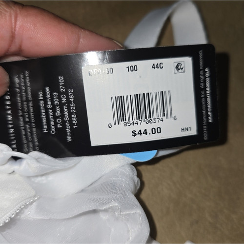 Reggiseno Bali Classic Support Full Coverage Fit Lisciante TAGLIA 44C Nuovo con etichette - Foto 10 di 11