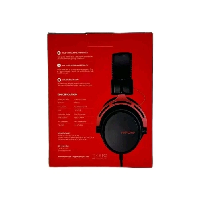 MPOW Air SE Surround Sound Gaming Headset, BH439A PC Xbox PS - Image 2 of 4