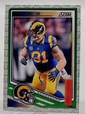 2025 SCORE CHRIS LONG SCORECARD FOOTBALL CARD RAMS NFL 208 panini