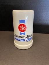 Budweiser Natural Light Beer Stein