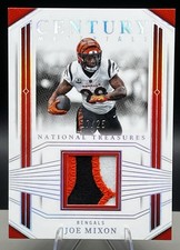 2023 National Treasures - Century Materials Joe Mixon #CEN-JMN Holo Silver 17/25
