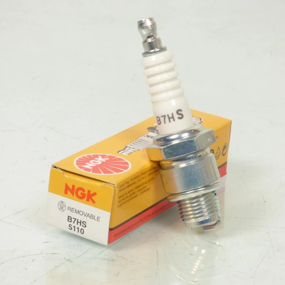 Bougie d'allumage NGK pour Auto Piaggio 190 Ape Après 2001 Neuf - Photo 1/4