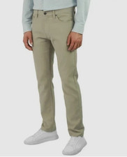 Jachs Men's Straight Leg 5 pockets Pant Tan Size 32x32