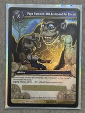 WoW TCG Loot - Papa Hummel‘s Old Fashion Pet Biscuit Unscratched Neu
