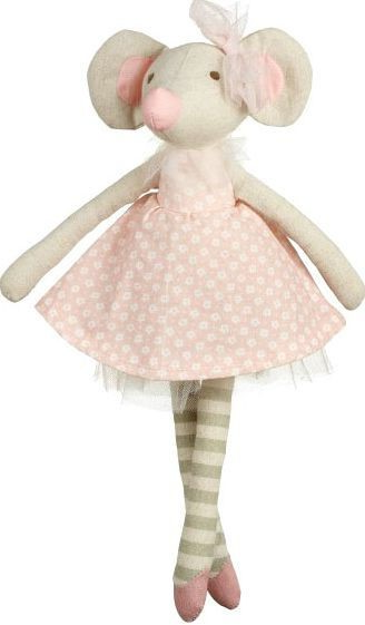 CUTE MOUSE RAG DOLL BY ORANGE TREE KIDS - NEW WITH TAGS