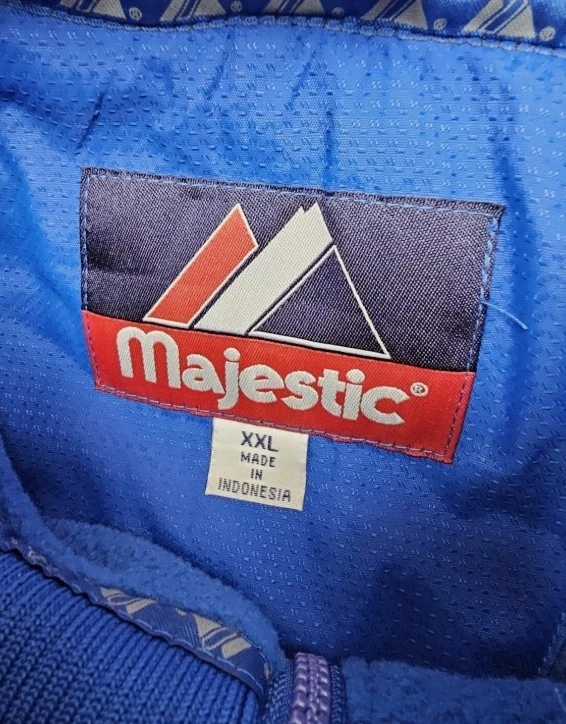 Куртка мужская Florida Gators 2XL синяя оранжевая футбольная NCAA на молнии Majestic Coat - Изображение 3 из 4