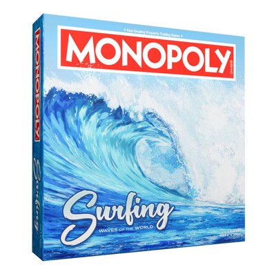 Monopoly: Surfing Waves of The World Board Game New Family Game Night Sealed