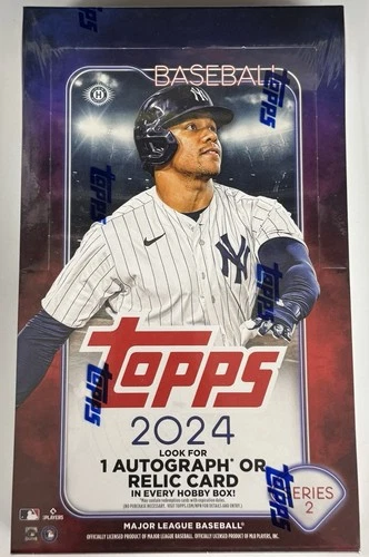 2024 Topps Series 2 Baseball Factory Sealed Hobby Box Elly Chourio Auto #6