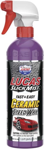 Lucas Oil Slick Mist Ceramic Speed Wax - 24oz. Motorcycle ATV/UTV Street Bike