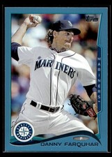 2014 Topps #244 Danny Farquhar Blue