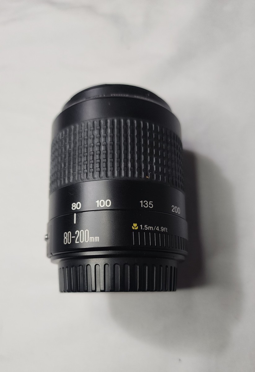 CANON 80-200mm f/4.5-5.6 II EF Zoom Lens 52mm Made In Japan