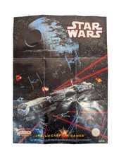 Star Wars Nintendo JVC Lucasfilm Games Poster Millennium Falcon 1991 Original