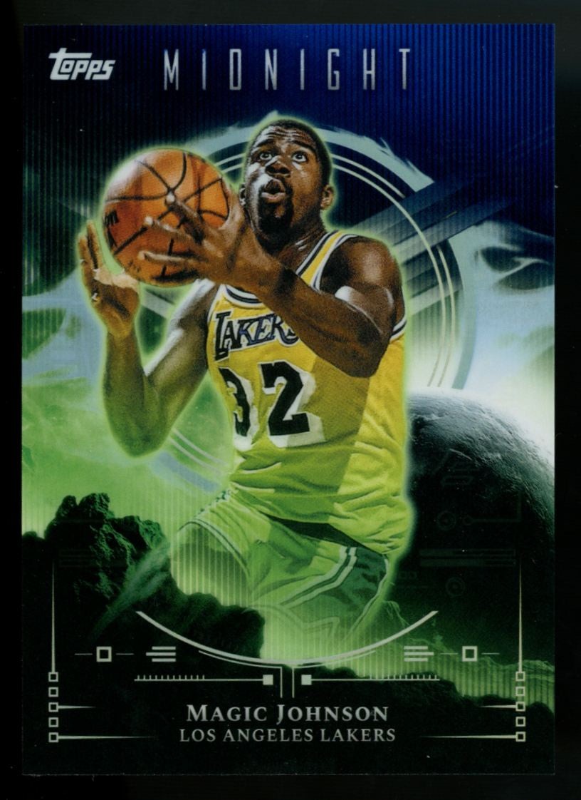 2025-26 Topps Midnight Magic Johnson Night Vision #NV-25