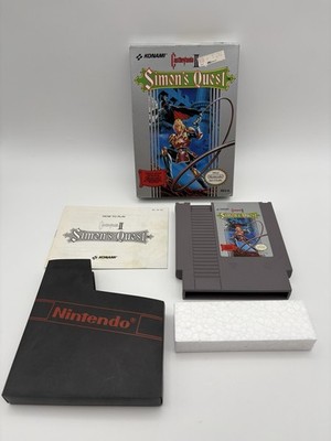 Castlevania II 2 Simon's Quest Nintendo NES Complete CIB - Tested & Authentic