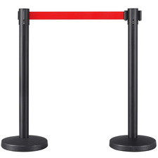 Queue Barrier Retractable Crowd Control Barriers Safety Queuing Stanchion Securi
