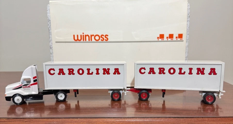 Carolina Freight Doubles 1995 Winross Truck I83/S - Image 2 of 3