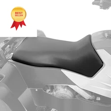 M MATI ATV Seat Cover Leather Compatible with Polaris Sportsman 500 400 Black 