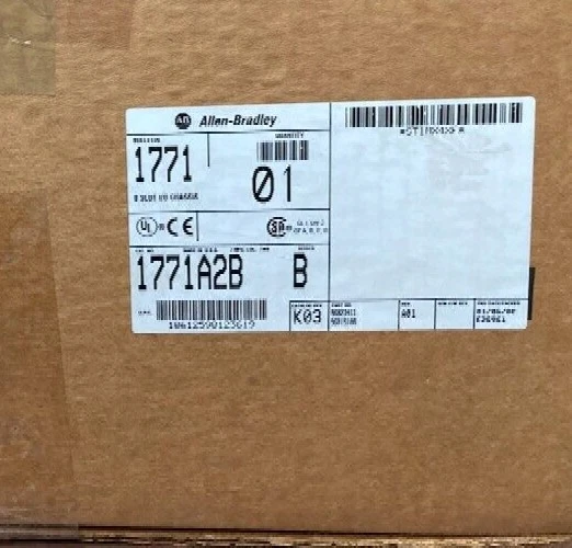 AB 1771-A2B 8 Slot I/O Chassis PLC 1771A2B Allen-Bradley NEW US Free Tax - Image 3 of 3