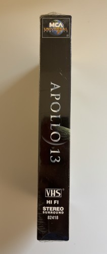 Apollo 13 VHS Tom Hanks MCA Universal Home Video 1995 Brand New Factory SEALED - Picture 2 of 4