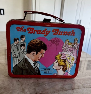 King-Seeley The Brady Bunch 1970 Metal Lunchbox Vintage