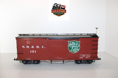 LGB 48670 US-Rail Güterwagen Boxcar Sandy River & Rangeley Lakes Spur G IIm OVP | Zustand: Gebraucht