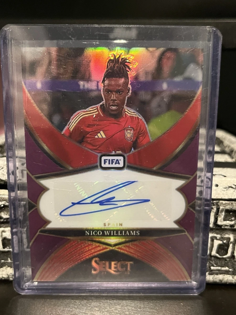 Panini Select Fifa 2024-25 Nico Williams #SS-NW for sale | eBay