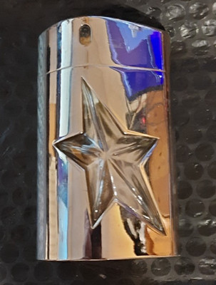 Thierry Mugler AMen Metal Flask 100ml   leer   Vintage Metallflakon selten