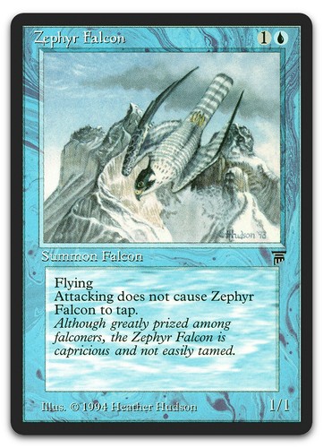 Zephyr Falcon (NM) Legends LEG Magic MTG - Picture 1 of 2
