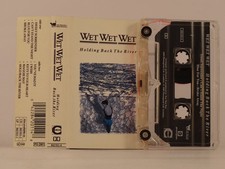 WET WET WET HOLDING BACK THE RIVER 75 9 Track Audio Cassette PHONOGRAM