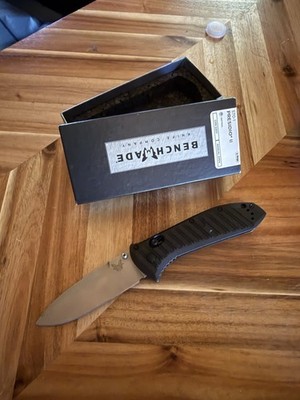 Benchmade 5700 Presidio II Automatic/Assisted Pocketknife Plain Drop Point Black