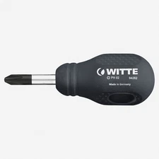 Witte Maxx Pozidriv Stubby Screwdriver, #1 x 25mm