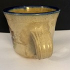 Monroe Salt Works Stoneware Cheetah Mug Coffee Tea Mug Large RARE HTF — photo 3